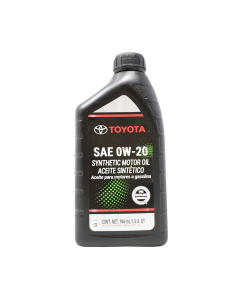 Toyota 0W-20 Synthetic Motoröl 0,946 L Back