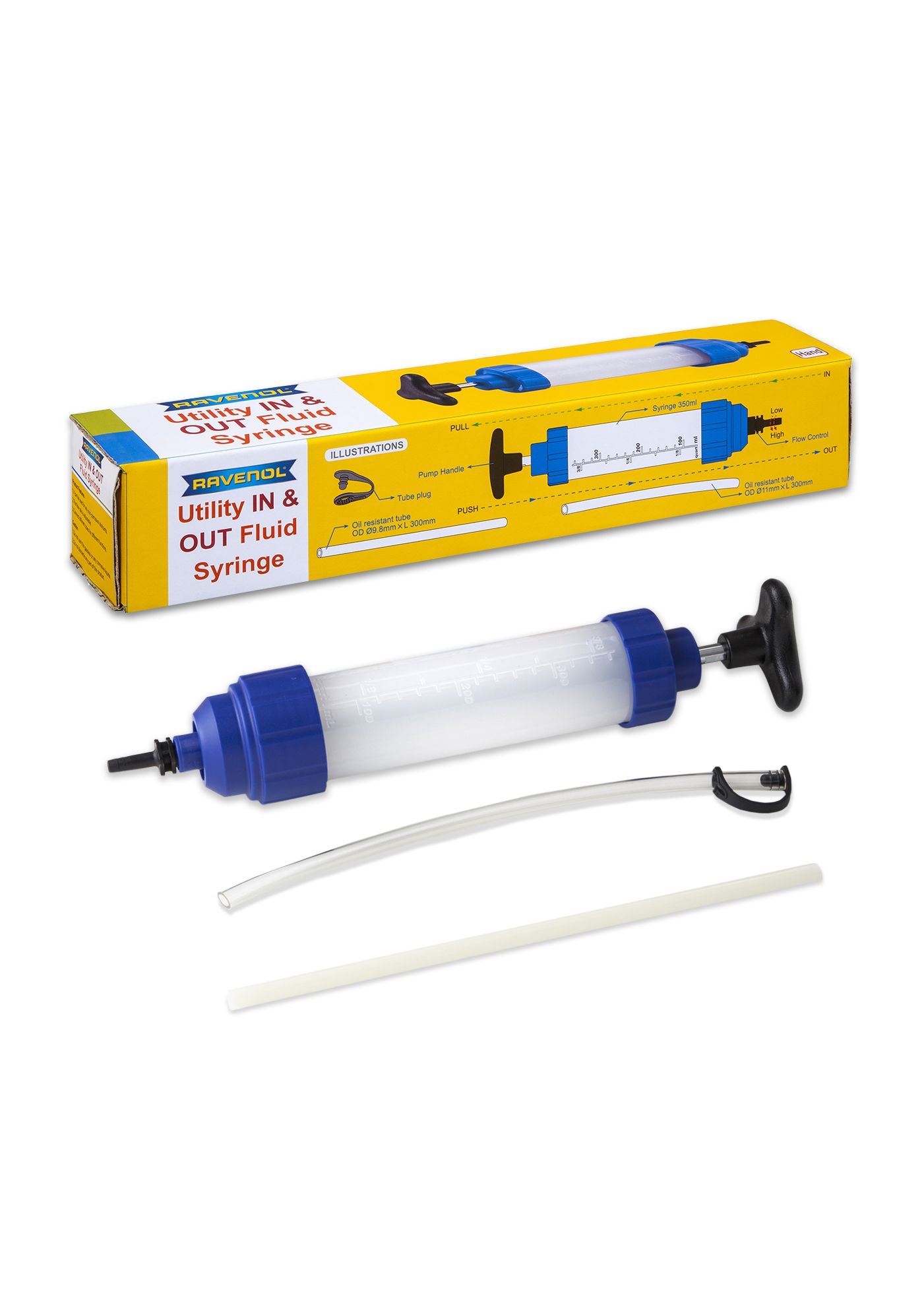 RAVENOL Utility In & Out Fluid Syringe Ölabsaugpumpe bei ATO24 ❗