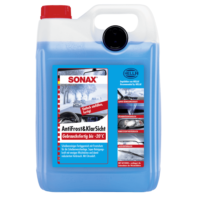Buy Sonax AntiFreeze & Clear View ready-to-use -20°C 5 L at ATO24 ❗